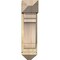 Ekena Millwork Olympic Arts and Crafts Rough Sawn Bracket w/ Offset Brace, Douglas Fir, 8"W x 18"D x 30"H BKT0806X18X30OLY03RDF - alternate 2